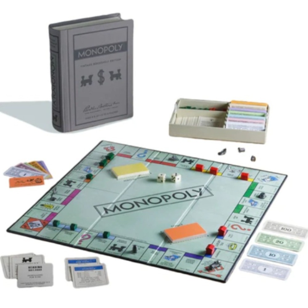 MONOPOLY VINTAGE BOOKSHELF EDITION BOARD GAME Own4Less